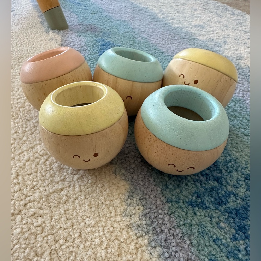 Plan Toys | Sensory Play Wooden Balls ✨